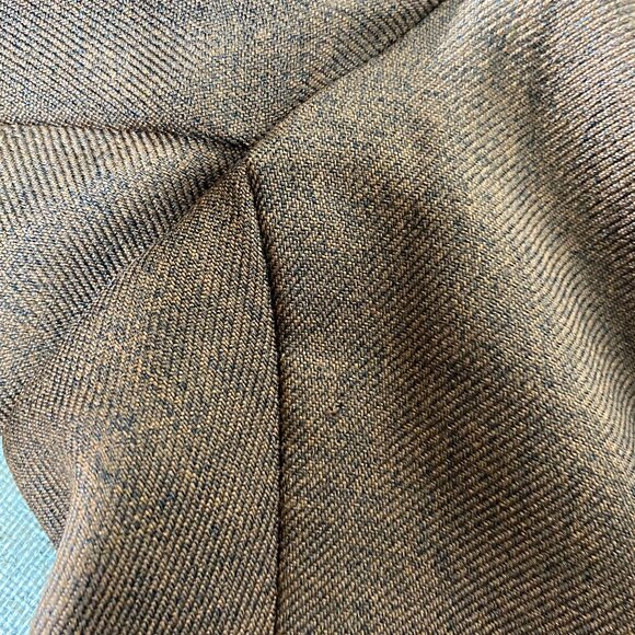 Tony Blake Pleated Dress Pants Men's 38 Brown High Rise Business Office - Picture 14 of 14